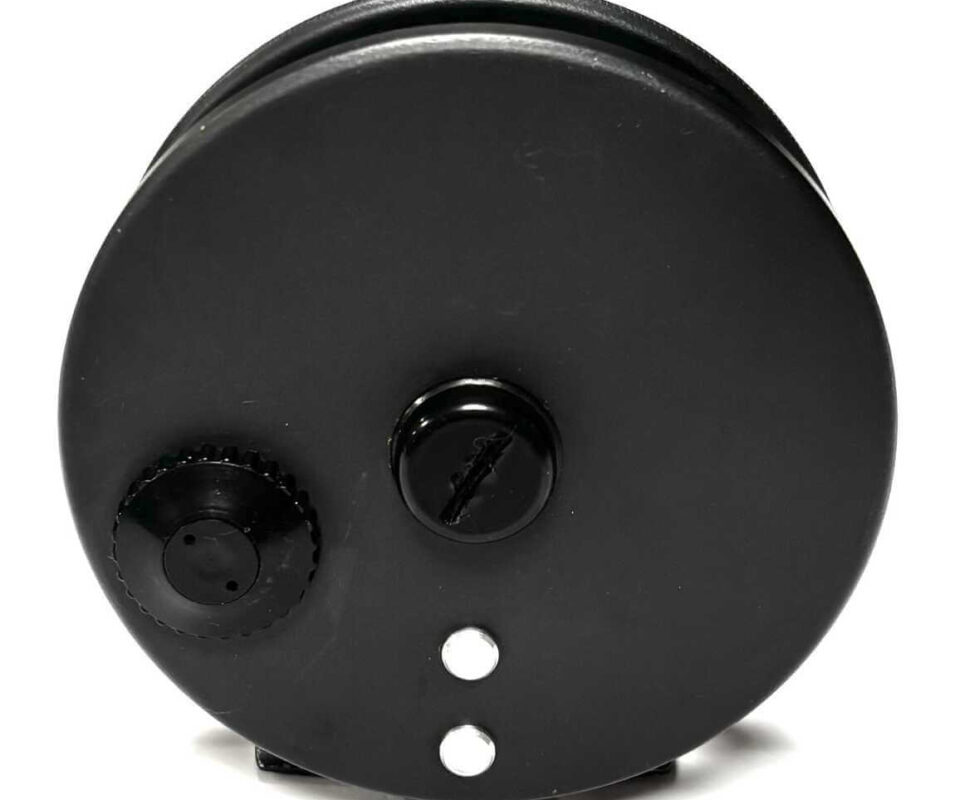   Dave Swallow 4.5″ Centrepin Trotting Reel Black Finish For Barbel Chub Pike Tench