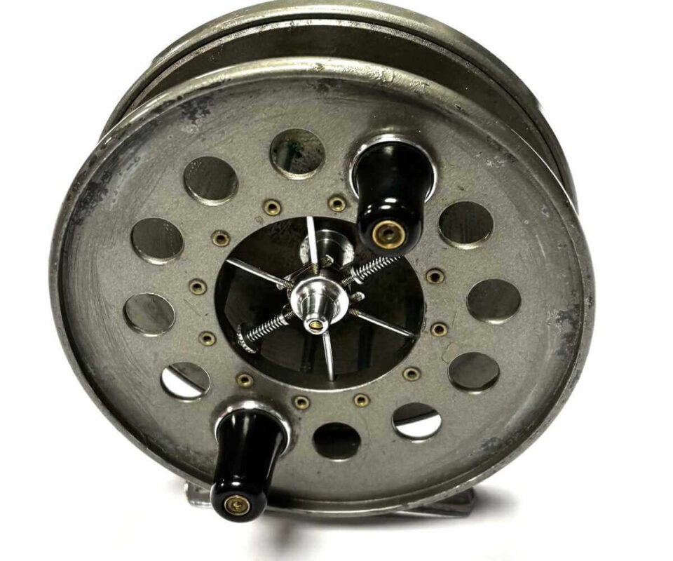   Allcock Aerial 4.5″ C815 Centrepin Ventilated Vintage Fishing Reel