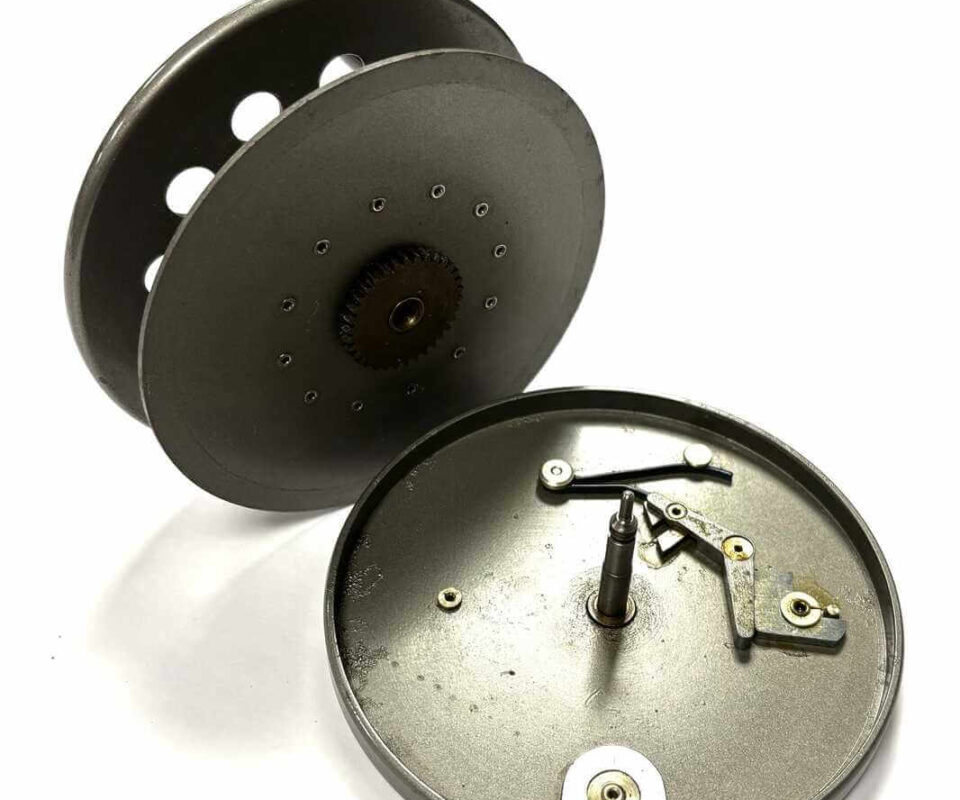   Allcock Aerial 4.5″ C815 Centrepin Ventilated Vintage Fishing Reel