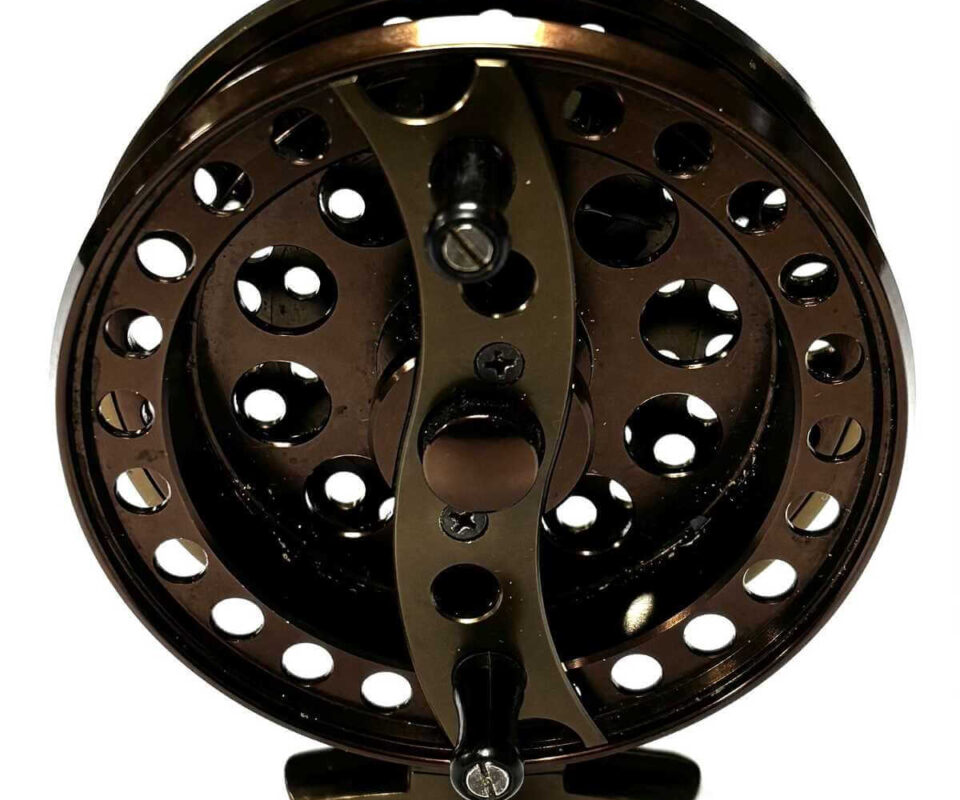   Okuma Aventa 4.5″ Centrepin Trotting Reel With Ratchet Platinum Finish Chub Barbel Carp fishing