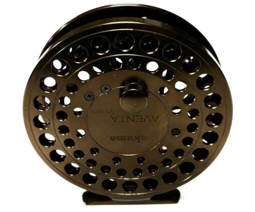   Okuma Aventa 4.5″ Centrepin Trotting Reel With Ratchet Platinum Finish Chub Barbel Carp fishing