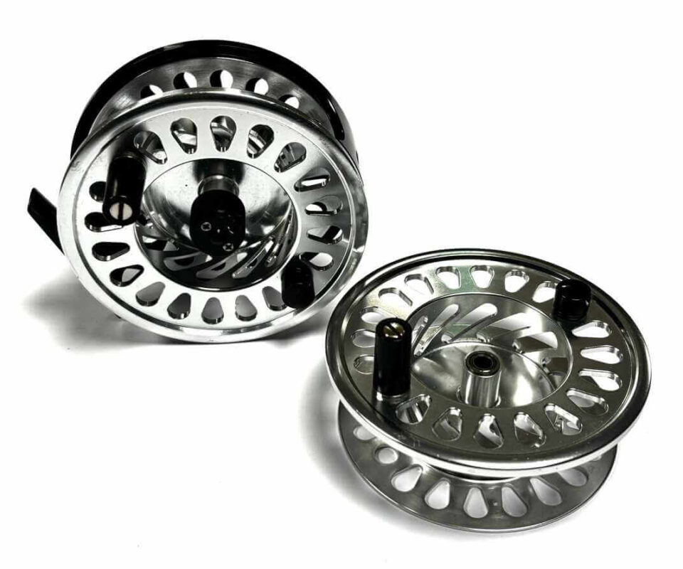   Enigma Matrix 9/11 Large Arbor Alloy Fly Reel With Spare Spool