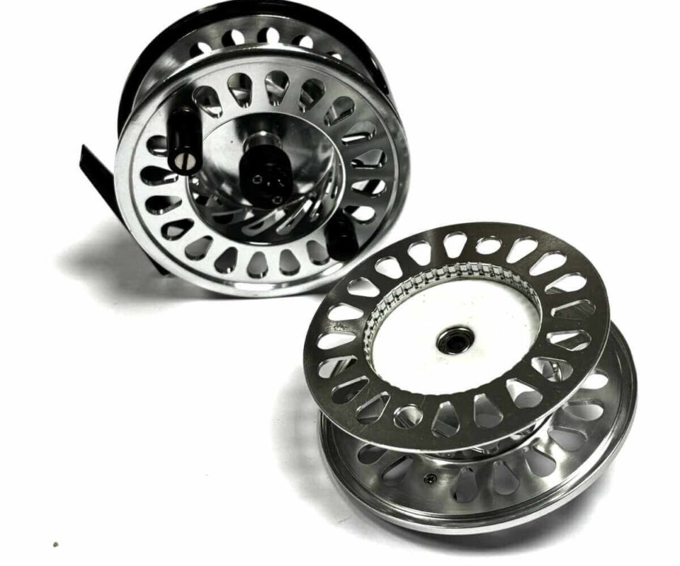   Enigma Matrix 9/11 Large Arbor Alloy Fly Reel With Spare Spool