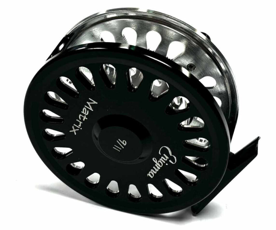   Enigma Matrix 9/11 Large Arbor Alloy Fly Reel With Spare Spool