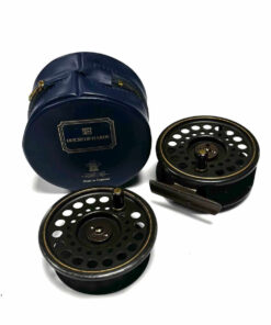   Hardy Golden Prince 7/8 Trout Fly Reel Plus Spare Spool & Hardy Zip Case