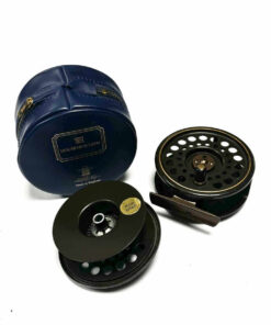   Hardy Golden Prince 7/8 Trout Fly Reel Plus Spare Spool & Hardy Zip Case