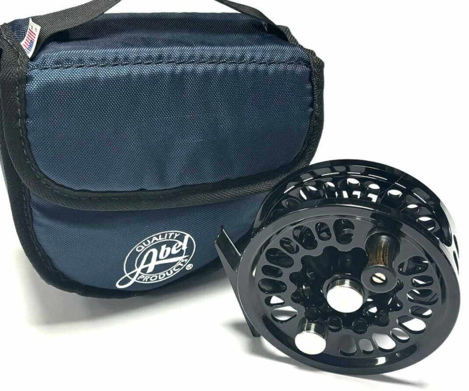   Abel Super 7 Salmon Saltwater RHW Fly Reel #S871 With Pouch