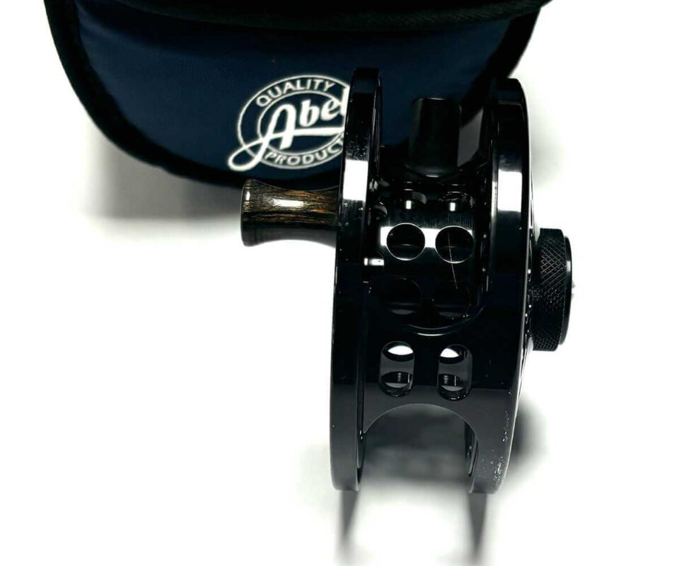   Abel Super 7 Salmon Saltwater RHW Fly Reel #S871 With Pouch