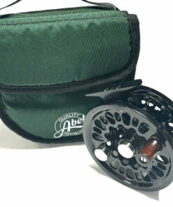   Abel Super 7 Salmon Saltwater Fly Reel #14698 With Pouch