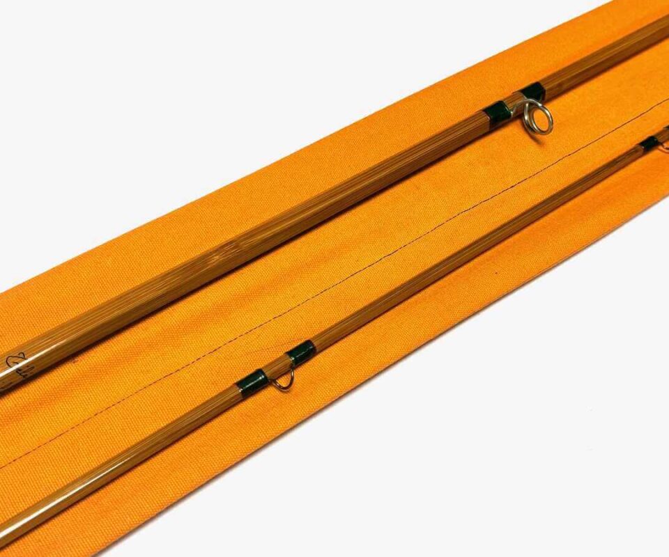   Pezon Et Michel Telebolic Grilse Cane Rod 10′ 6″  Superb With Bag
