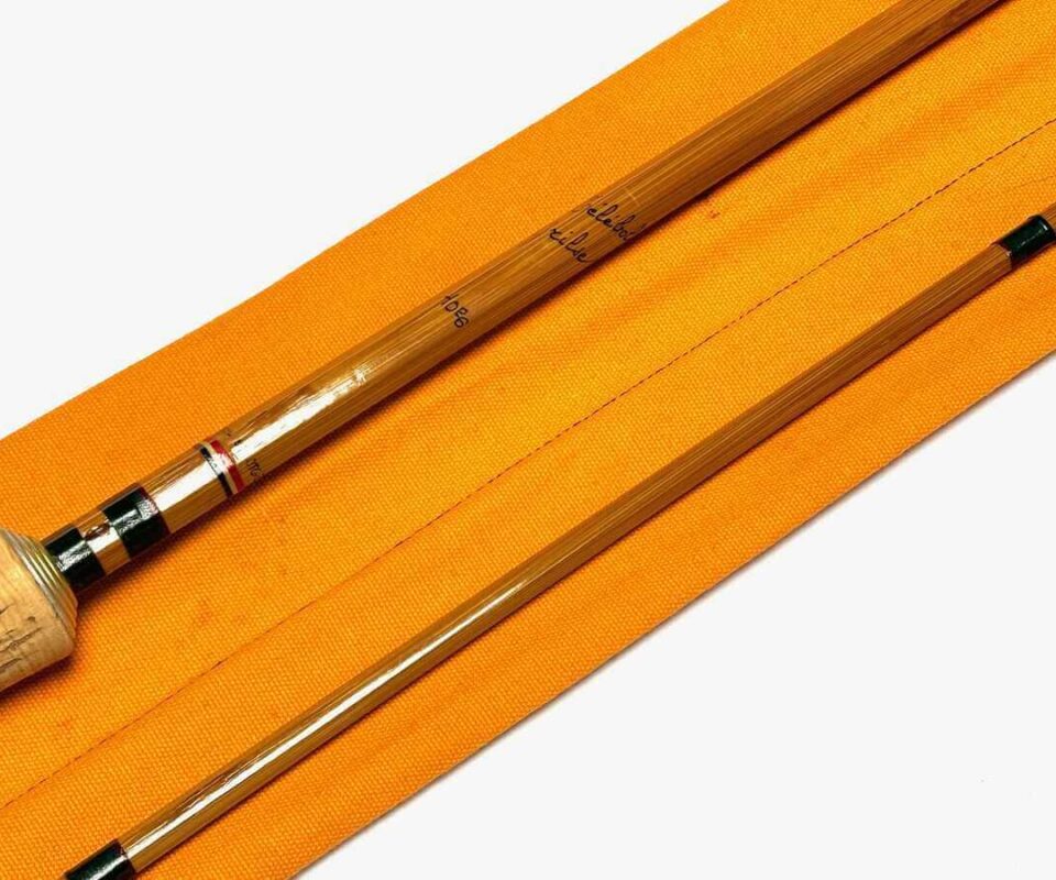   Pezon Et Michel Telebolic Grilse Cane Rod 10′ 6″  Superb With Bag