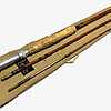   J S Sharpe The Scottie The Aberdeen 9&rsquo; 3&rdquo; Three Piece Impregnated Split Cane Trout Fly Rod With Bag
