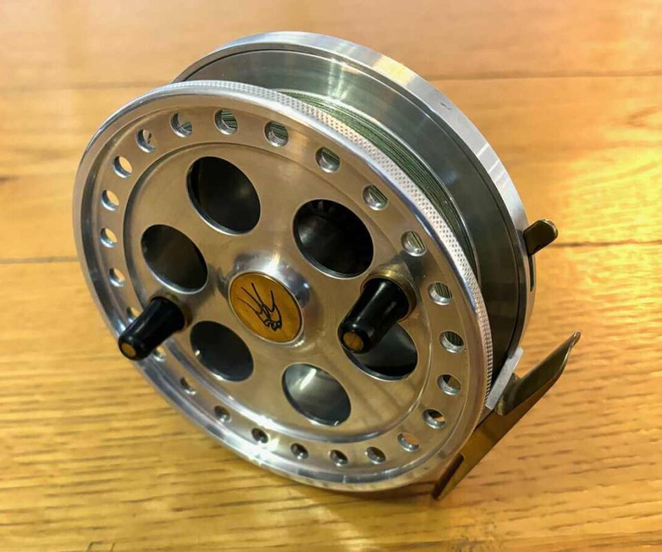   Dave Swallow 4.5″ Centrepin Trotting Reel Black Finish For Barbel Chub Pike Tench
