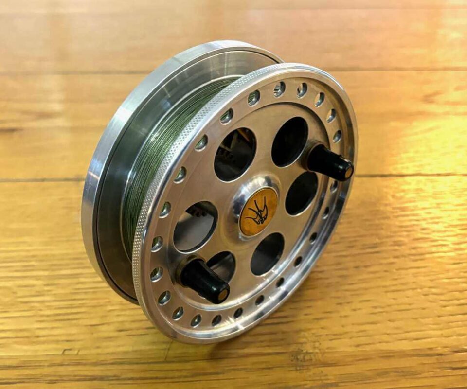   Dave Swallow 4.5″ Centrepin Trotting Reel Black Finish For Barbel Chub Pike Tench