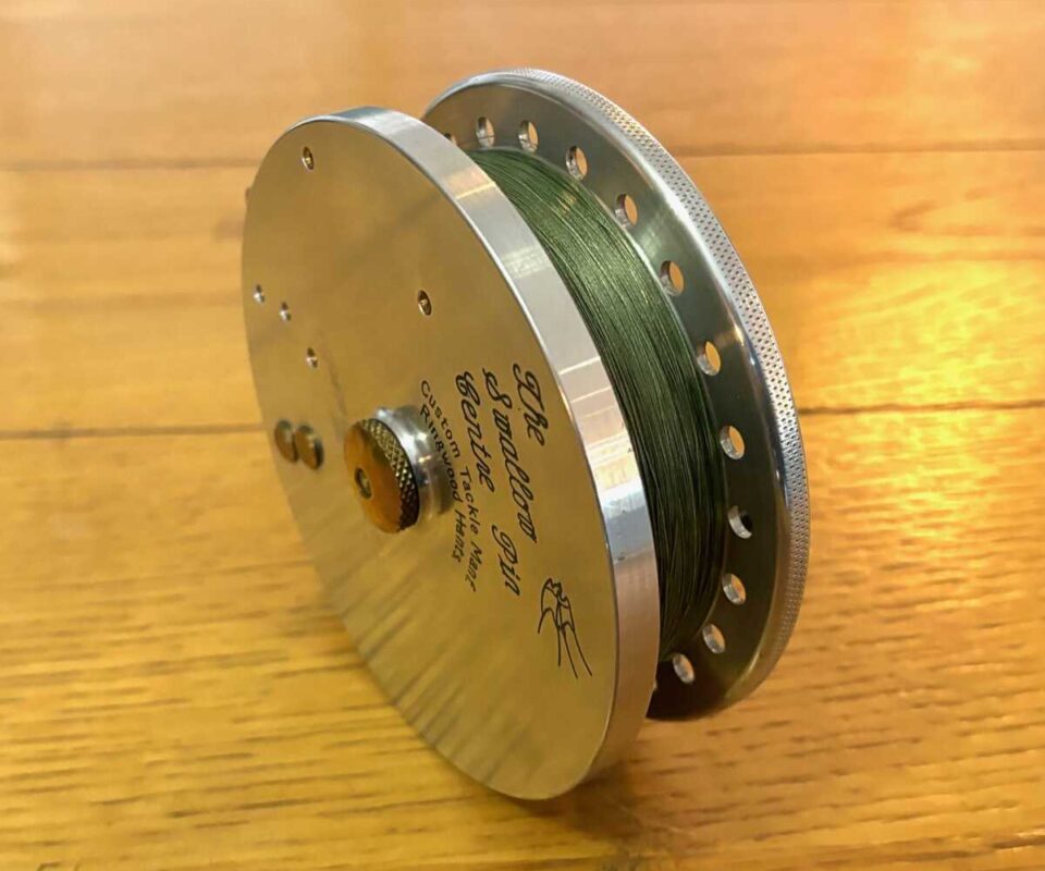   Dave Swallow 4.5″ Centrepin Trotting Reel Black Finish For Barbel Chub Pike Tench