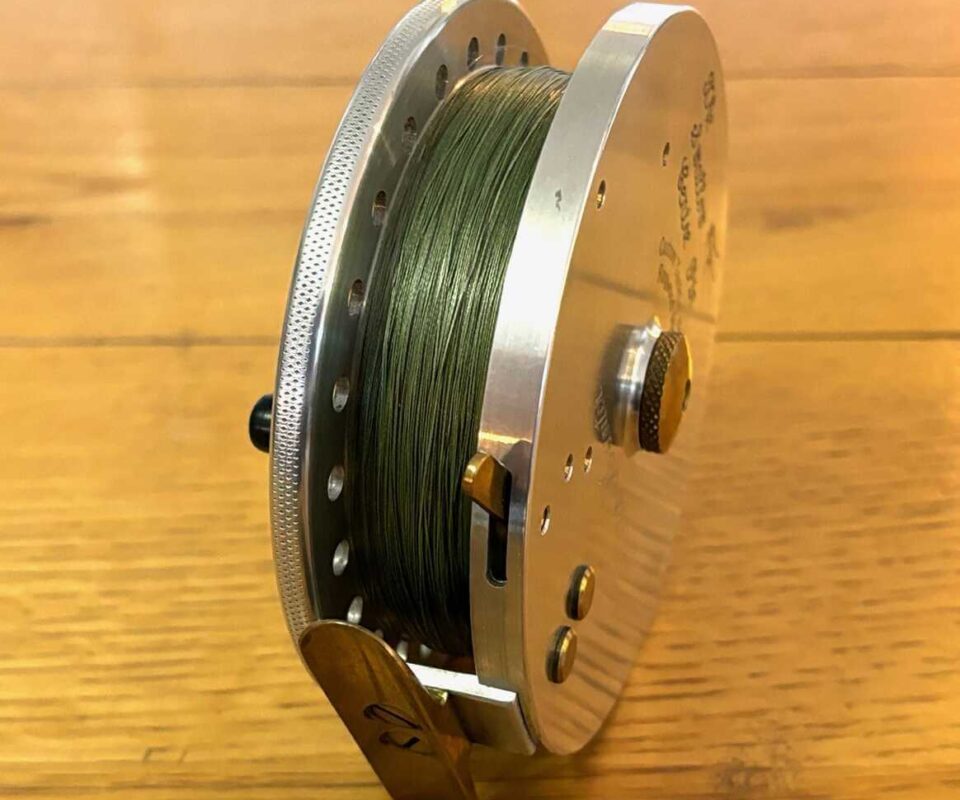  Dave Swallow 4.5″ Centrepin Trotting Reel Black Finish For Barbel Chub Pike Tench