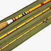 Allcock Super Wizard 11′ 3 Piece Rod Whole Cane Butt Fine Con