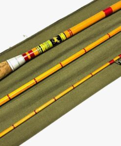   Allcock Super Wizard 11′ 3 Piece Rod Whole Cane Butt Fine Con