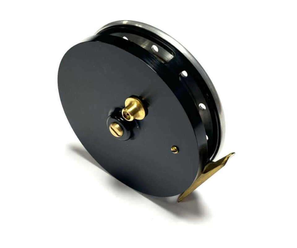   Tom Kelsey Terry Daniels 4″ Narrow Drum Flick 'Em Trotting Reel Super