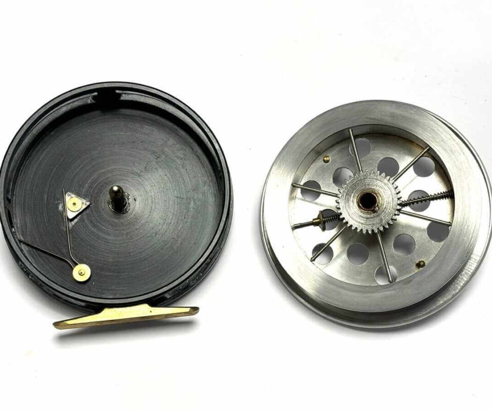   Tom Kelsey Terry Daniels 4″ Narrow Drum Flick 'Em Trotting Reel Super
