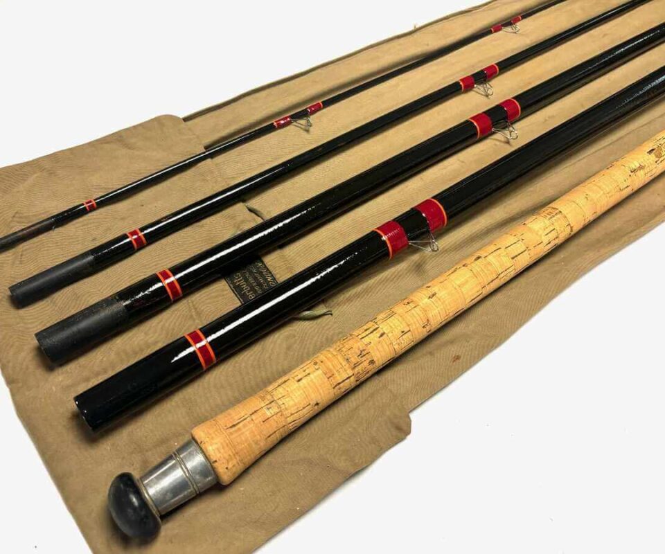   Sowerbutts & Sons Ltd London Ru-Lite 16′ Glass Fiber Avon Thames Rod Roach Chub Bream