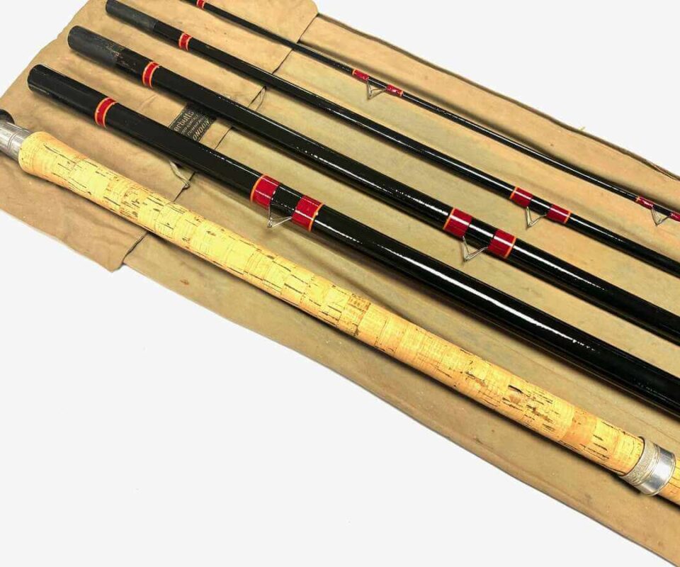   Sowerbutts & Sons Ltd London Ru-Lite 16′ Glass Fiber Avon Thames Rod Roach Chub Bream