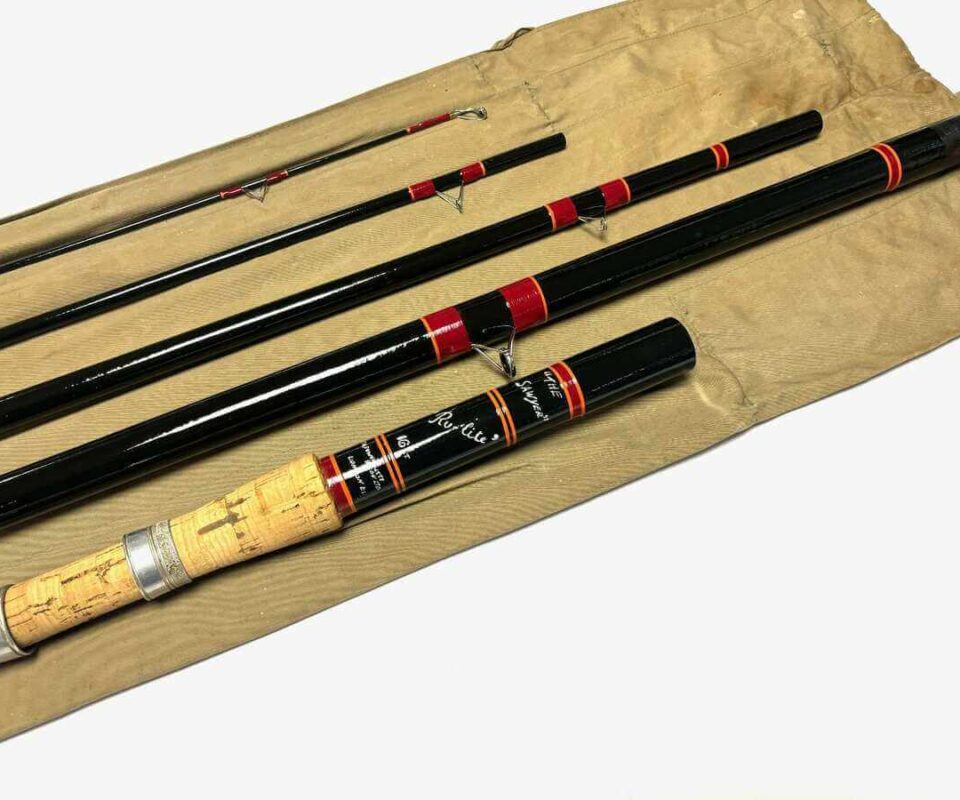   Sowerbutts & Sons Ltd London Ru-Lite 16′ Glass Fiber Avon Thames Rod Roach Chub Bream