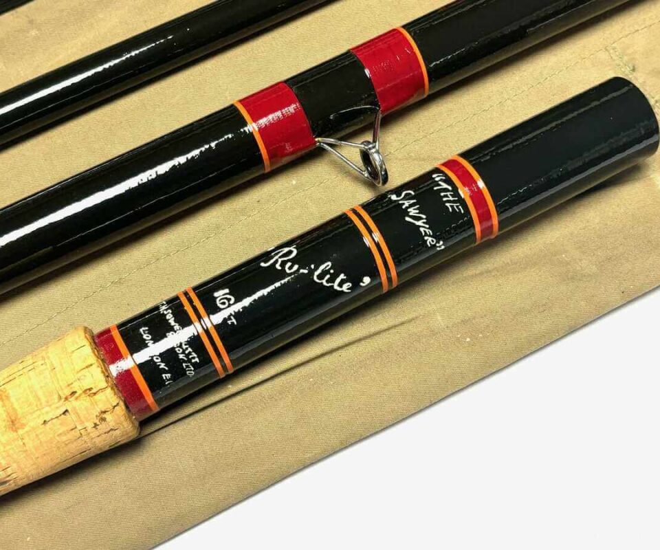   Sowerbutts & Sons Ltd London Ru-Lite 16′ Glass Fiber Avon Thames Rod Roach Chub Bream