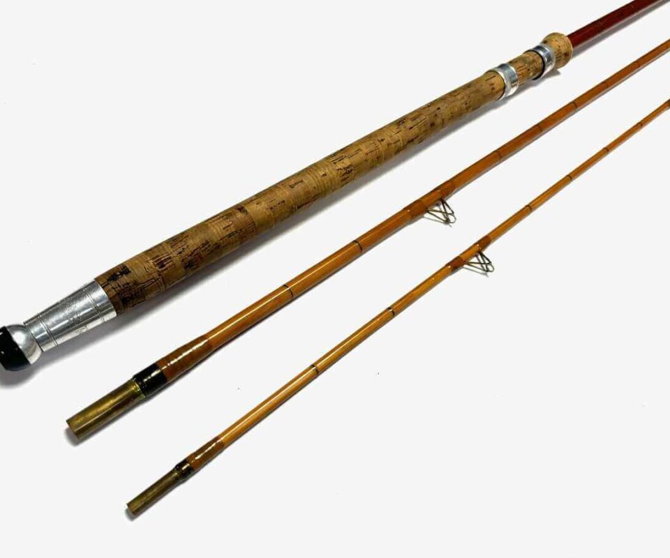   Hardy Wallis Avon MK II 11′ Glass / Cane Rod Whole Cane Butt & Bag