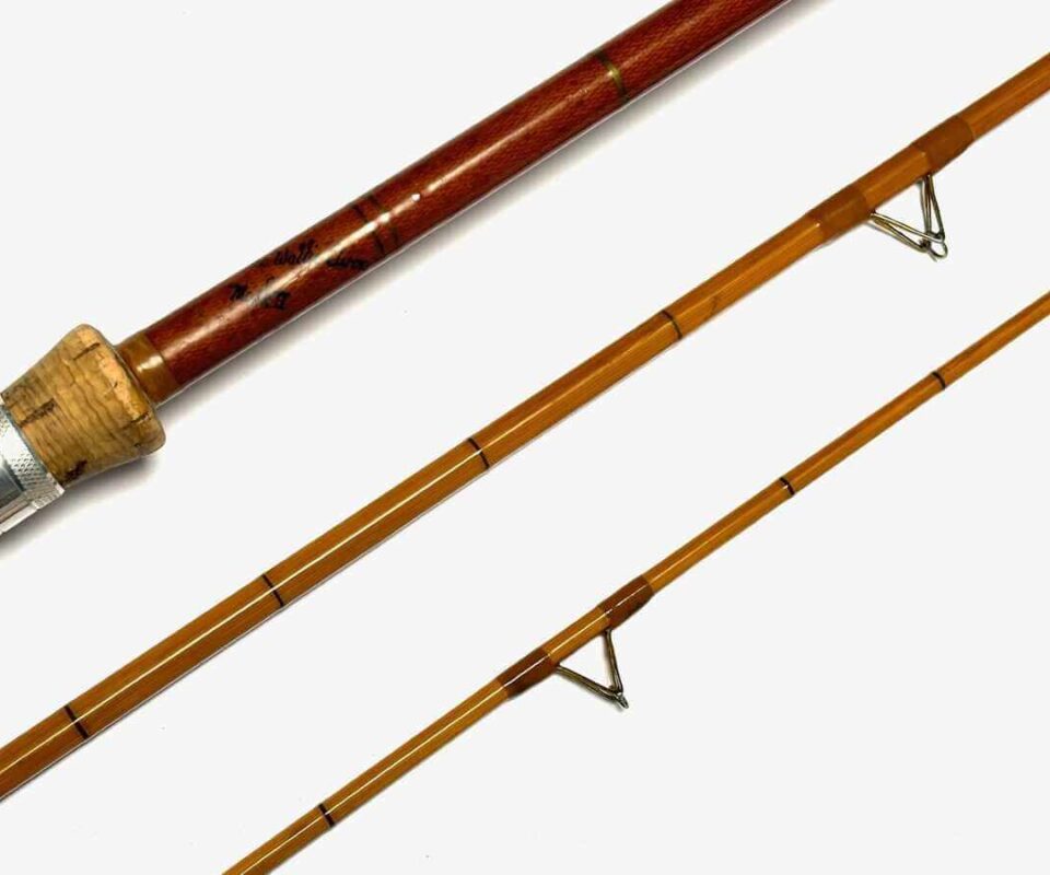   Hardy Wallis Avon MK II 11′ Glass / Cane Rod Whole Cane Butt & Bag