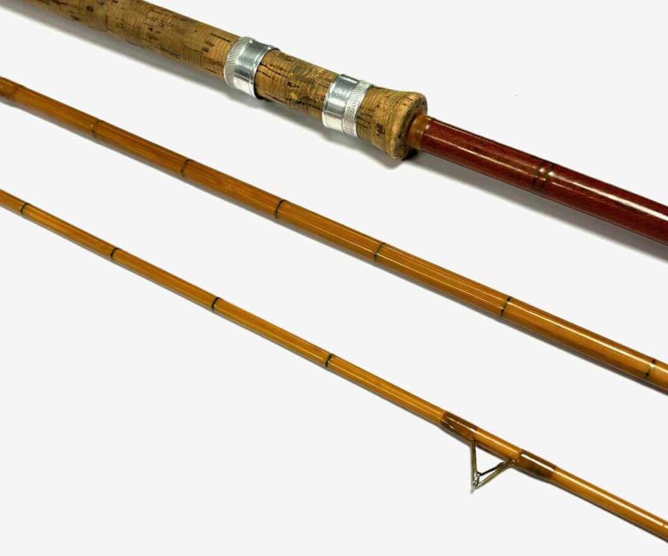   Hardy Wallis Avon MK II 11′ Glass / Cane Rod Whole Cane Butt & Bag