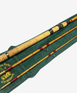   The Wallis Wizard Anthony Croft 11′ Whole & Split Cane Rod With Bag Superb Rare
