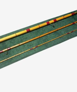   The Wallis Wizard Anthony Croft 11′ Whole & Split Cane Rod With Bag Superb Rare
