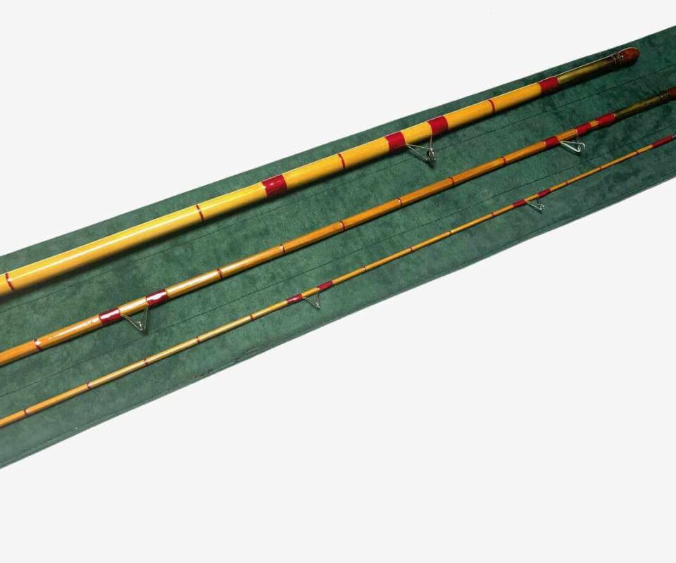   The Wallis Wizard Anthony Croft 11&prime; Whole & Split Cane Rod With Bag Superb Rare