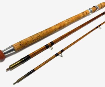   B JAMES BUILT TO ENDURE DIAMOND LOGO 12' CANE ROD VERY EARLY 1951/52 EX RARE