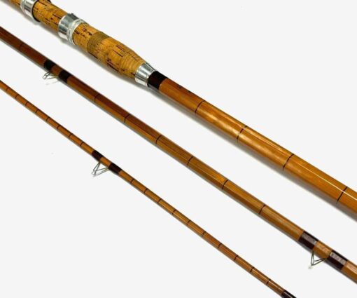   B JAMES BUILT TO ENDURE DIAMOND LOGO 12' CANE ROD VERY EARLY 1951/52 EX RARE