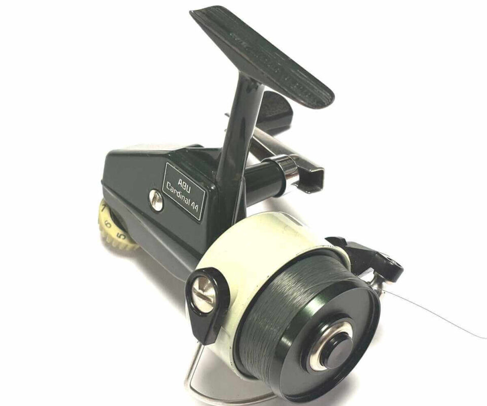   Abu Cardinal Sweden 44 Fixed Spool Fishing Reel LHW With Spare Spool