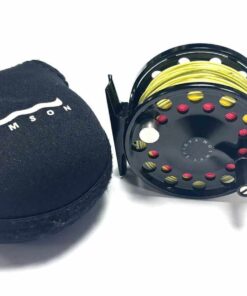   Waterworks 2 3/4″ Lamson Fly Reel Radius 1.5 Ideal For Trout / Sea Trout & Pouch