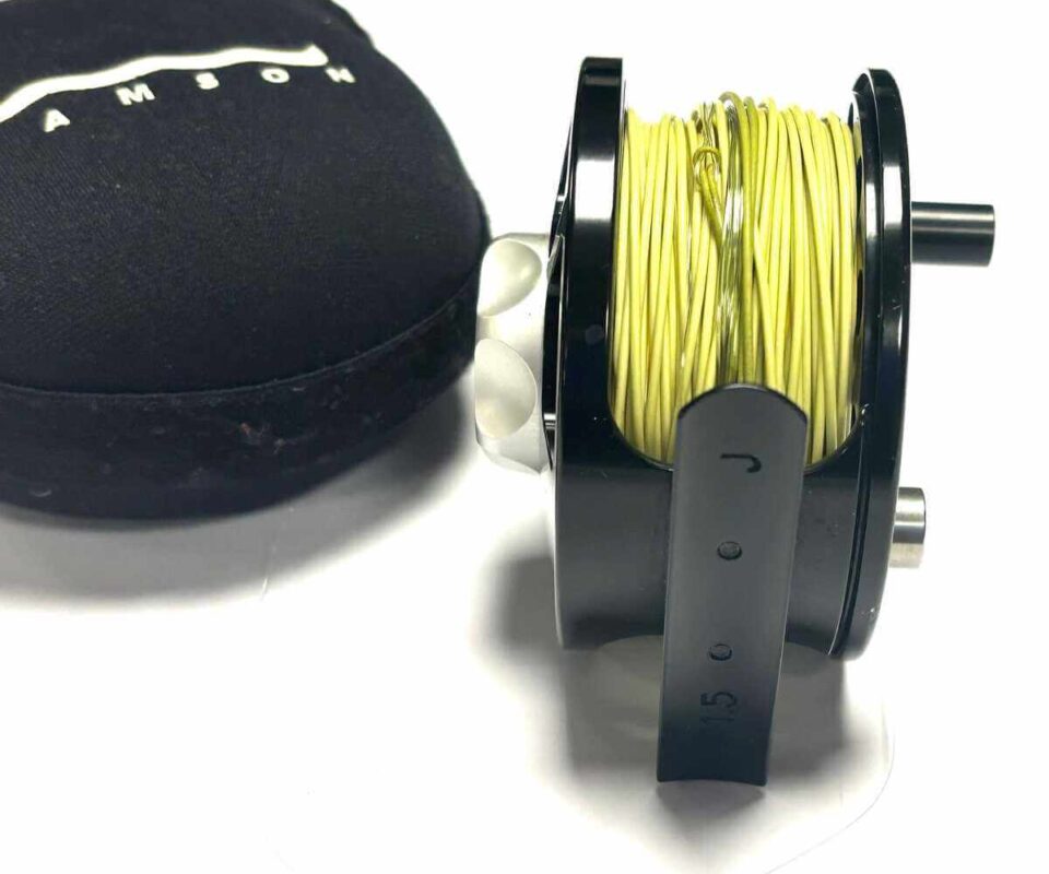   Waterworks 2 3/4″ Lamson Fly Reel Radius 1.5 Ideal For Trout / Sea Trout & Pouch