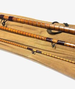   B James and Son London England Avocet 11’ 6″ Split Cane Avon Coarse Rod Refurbished