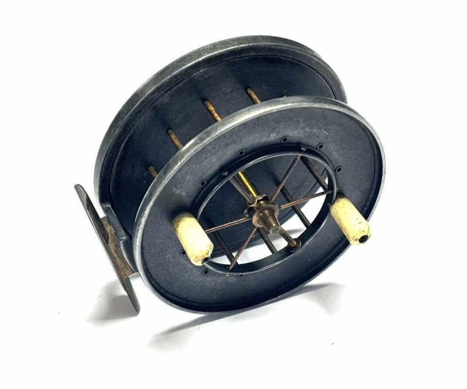   Allcock Aerial Popular 4.5″ Centrepin Reel Rare Size