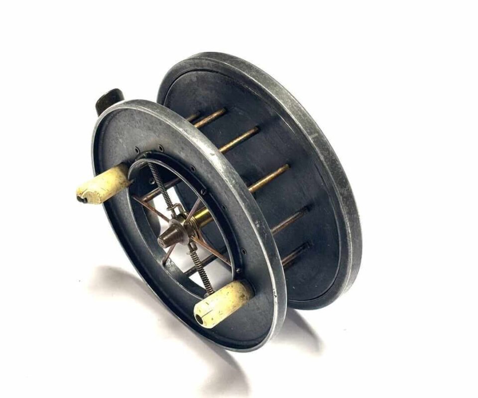   Allcock Aerial Popular 4.5″ Centrepin Reel Rare Size