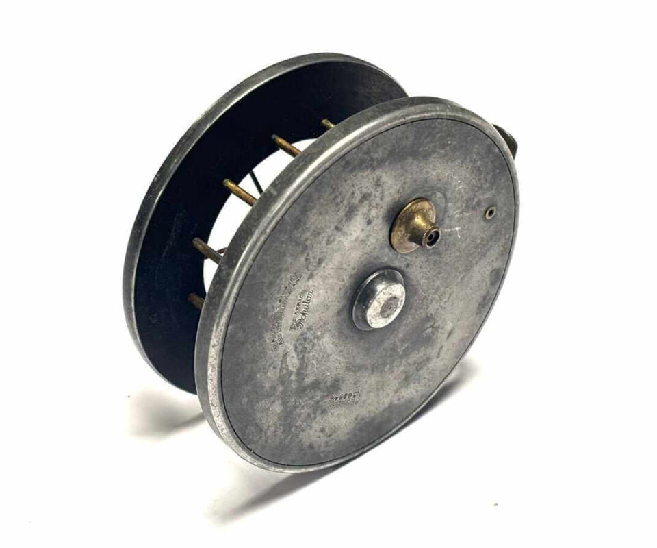   Allcock Aerial Popular 4.5″ Centrepin Reel Rare Size