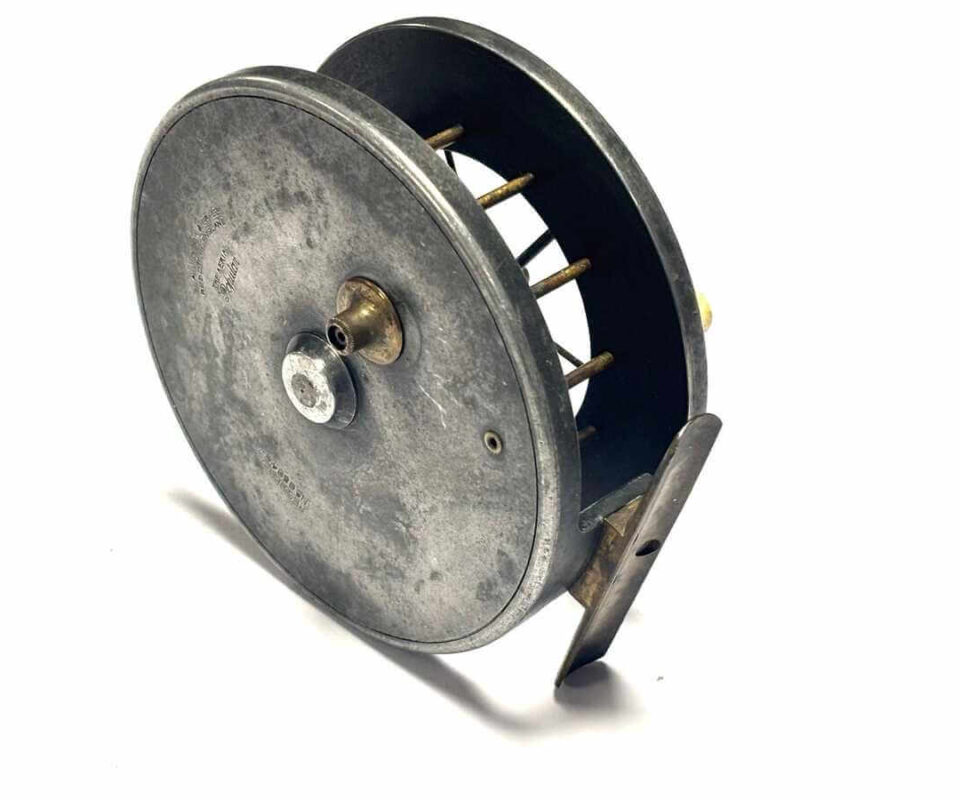   Allcock Aerial Popular 4.5″ Centrepin Reel Rare Size