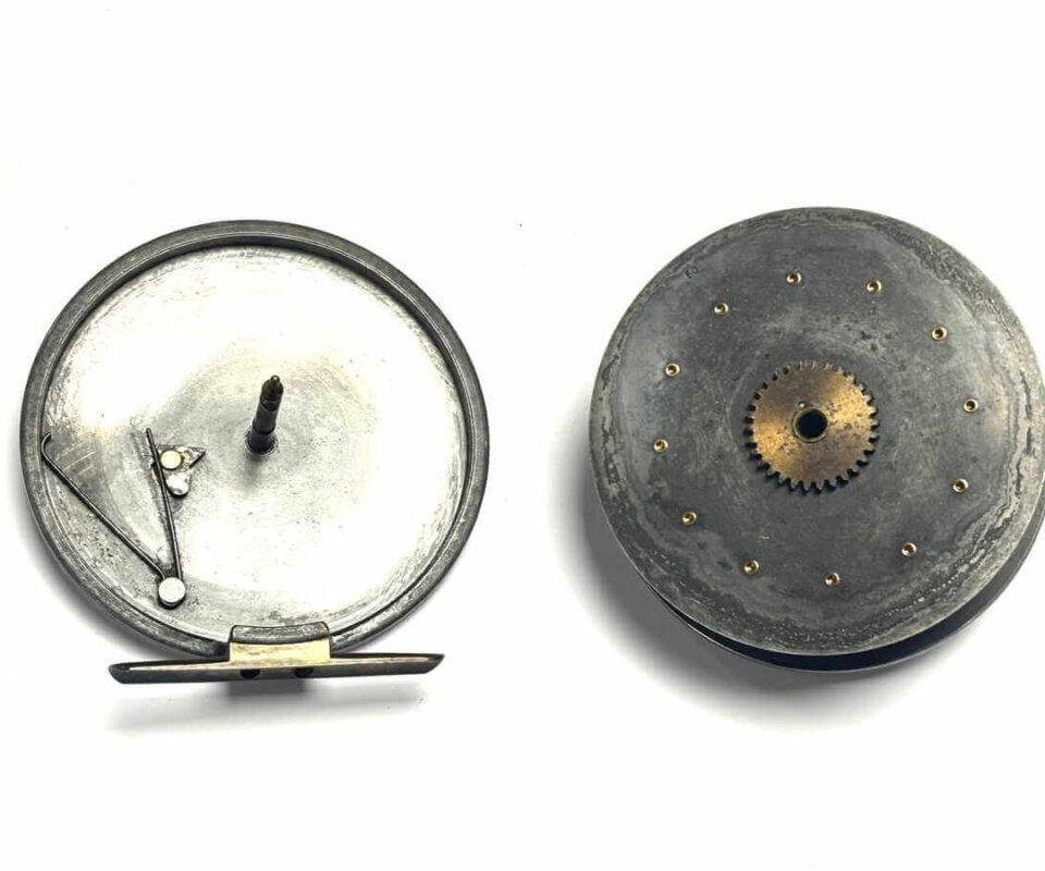   Allcock Aerial Popular 4.5″ Centrepin Reel Rare Size