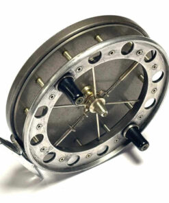   Allcock’s Match Aerial 4″ Centrepin Trotting Reel Spins Fine