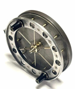   Allcock’s Match Aerial 4″ Centrepin Trotting Reel Spins Fine