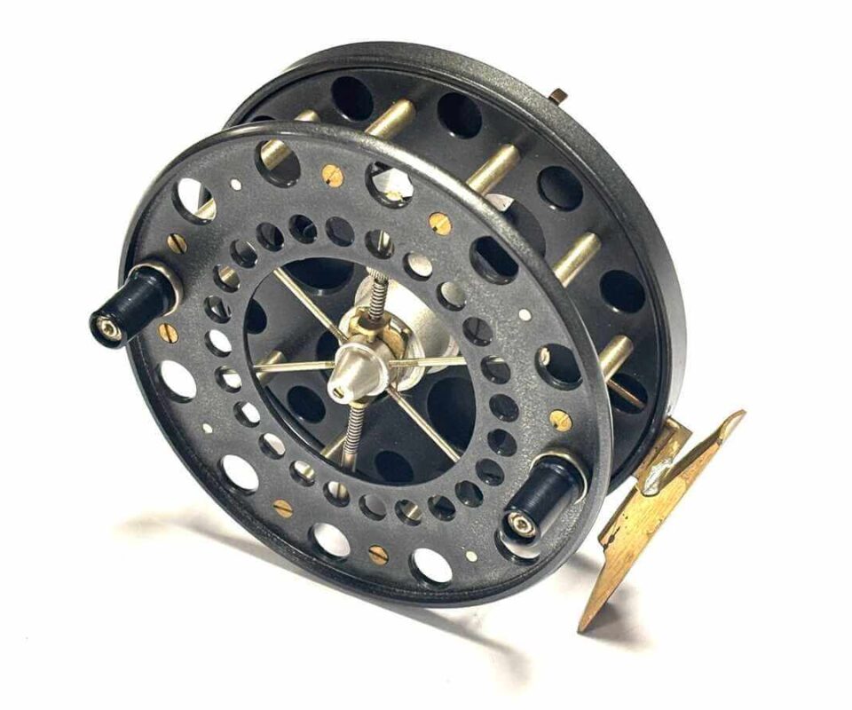   Tom Kelsey Terry Daniels 4.5″ Aerial Centrepin Dark Grey Wide Drum Reel