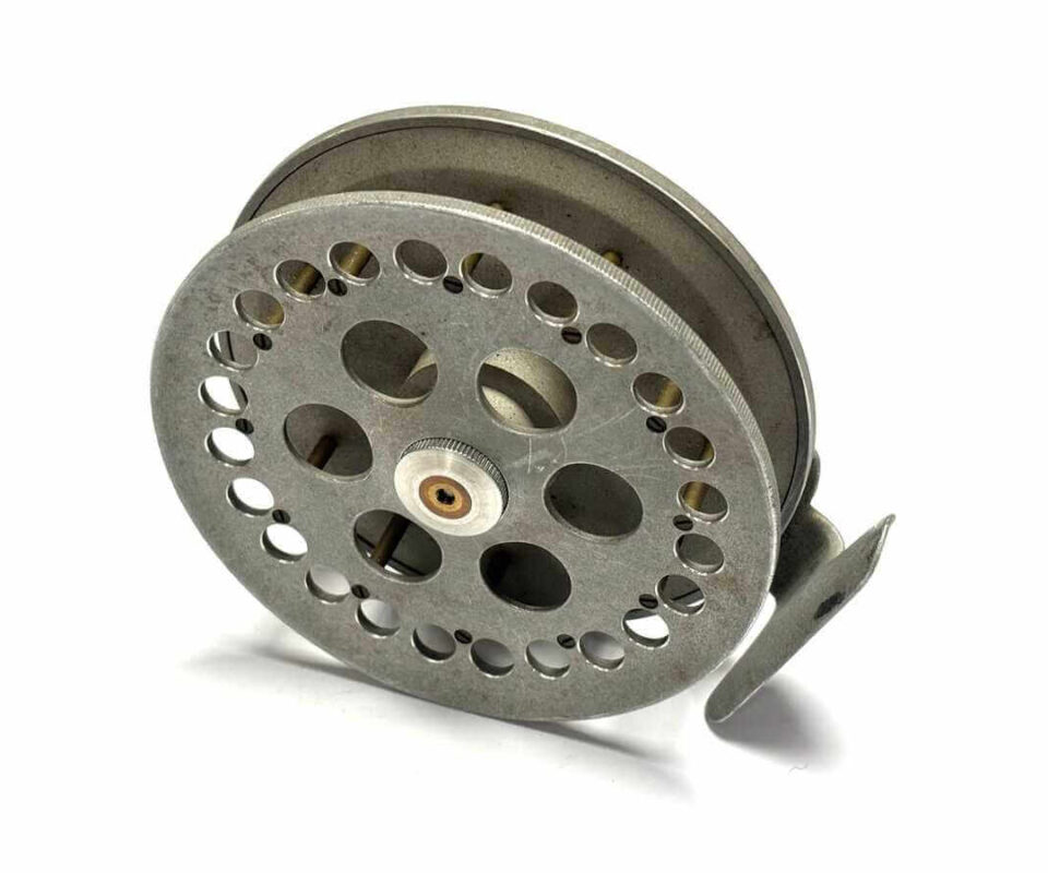   Adcock Stanton Nottingham 5″ 'Handleless' Ball Bearing Trotting Centrepin Reel