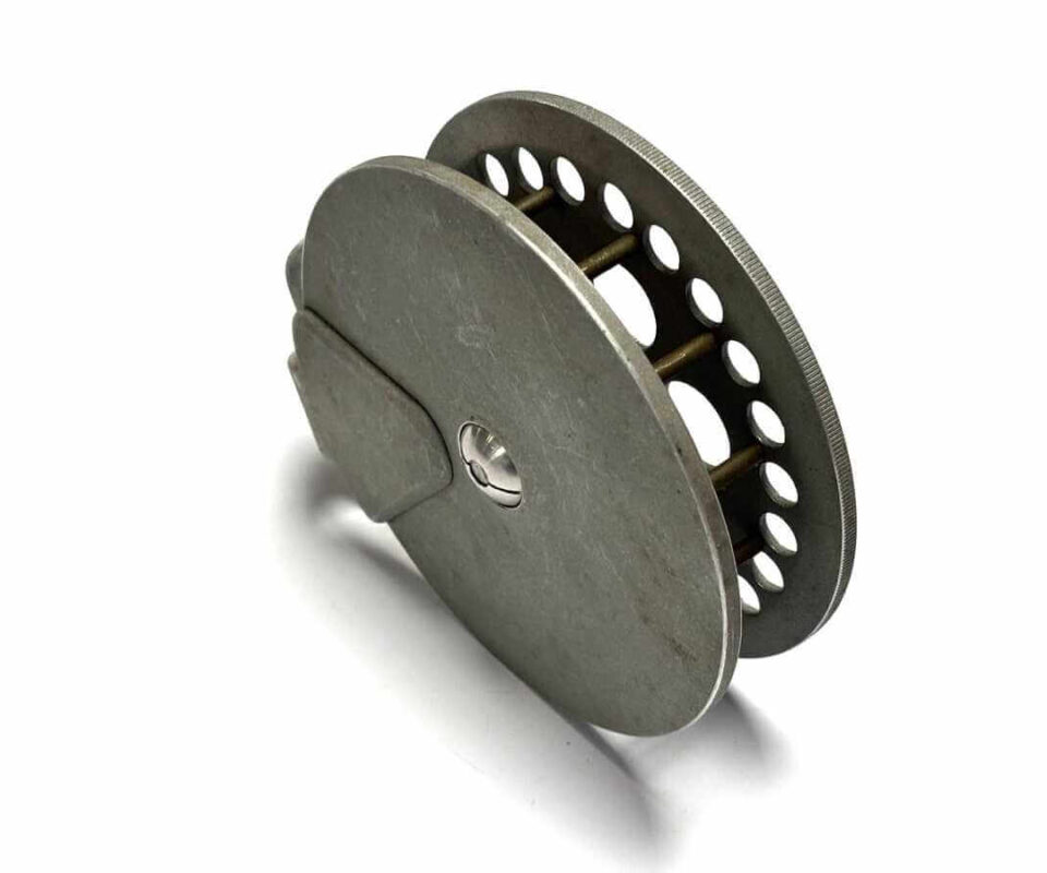   Adcock Stanton Nottingham 5″ 'Handleless' Ball Bearing Trotting Centrepin Reel